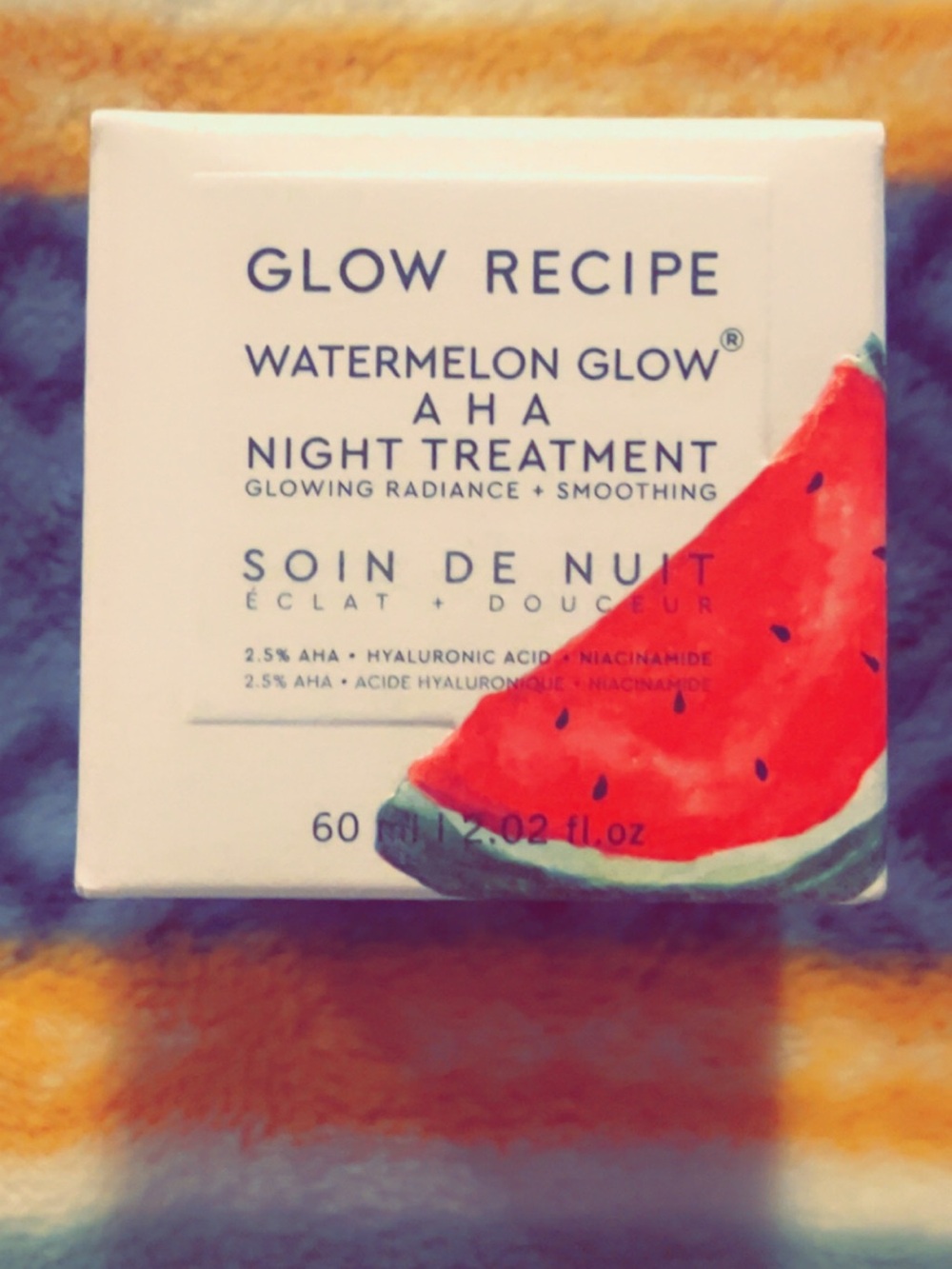 Glow Recipe Watermelon Glow Night Treatment - White & Red Packaging